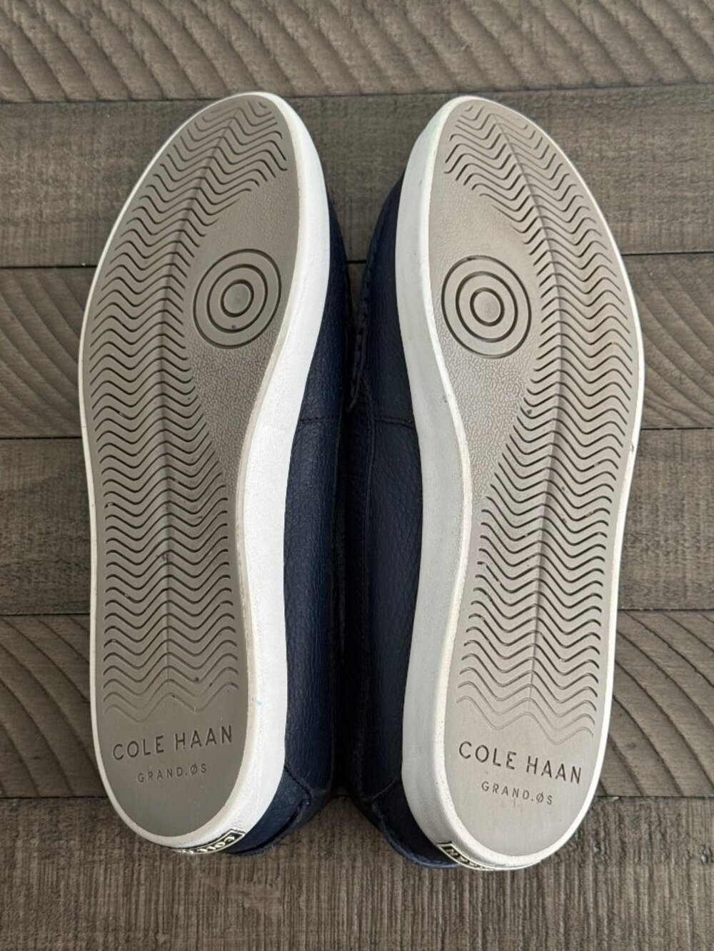 Cole Haan Women's Navy Leather Penny Loafers Size 8.5 B - Picture 9 of 9